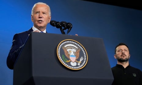 Joe Biden with Zelenskiy in Washington