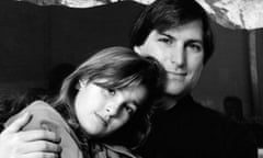 Lisa Brennan-Jobs and Steve Jobs