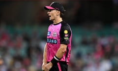 Tom Curran of the Sydney Sixers