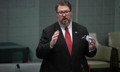 George Christensen in parliament last week