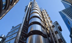 The Lloyd’s Building in London.