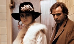 Marlon Brando and Maria Schneider in Last Tango in Paris, 1972. 