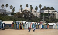 Anywhere but Canberra series in the Federal seat of Goldstein which is in Melbourne's south eastern suburbs. Australia. The Brighton bathing boxes.