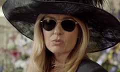 Connie Britton as Faye Resnick, the friend who mourned Nicole Brown Simpson so deeply she immediately wrote a tell-all book about her.