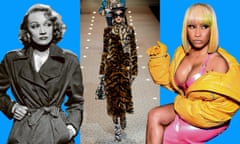 Marlene Dietrich, Dolce & Gabbana and Nicki Minaj