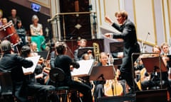 Klaus Mäkelä conducting the Oslo Philharmonic in Usher Hall