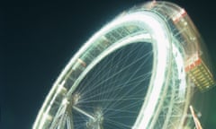 Vienna Ferris Wheel at night