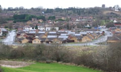 Council houses in Newport, south Wales, fitted with solar panels