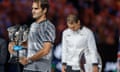 Australian Open Tennis Day Fourteen, Melbourne Park, Melbourne, Australia - 29 Jan 2017<br>Mandatory Credit: Photo by Juergen Hasenkopf/REX/Shutterstock (8137431p)
Roger Federer (SUI), Rafael Nadal (ESP)
Australian Open Tennis Day Fourteen, Melbourne Park, Melbourne, Australia - 29 Jan 2017