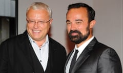 Alexander Lebedev and Evgeny Lebedev at the A Priceless Evening gala fundraiser for The Journalism Foundation. London, England - 22.05.12<br>DHTJK7 Alexander Lebedev and Evgeny Lebedev at the A Priceless Evening gala fundraiser for The Journalism Foundation. London, England - 22.05.12