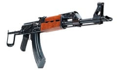 An AK47 assault rifle.