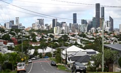 View of Brisbane CBD from Red Hill