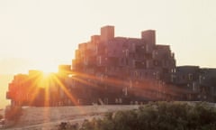 El Castillo de Kafka in Sant Pere de Ribes, Catalonia, Spain, designed by Ricardo Bofill.