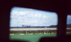 Where sky and Yorkshire meet … the view from the train on the way from Goole to Hull.