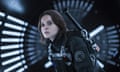 Felicity Jones as Jyn Erso in Rogue One: A Star Wars Story