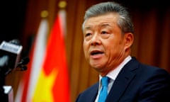 Beijing’s ambassador to London, Liu Xiaoming