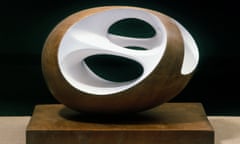 Oval Sculpture, 1943, by Barbara Hepworth.