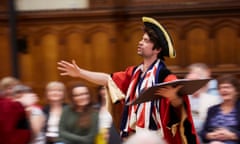 Conor O’Kane in Brian Friel’s The Freedom of the City at the Guildhall in Derry.