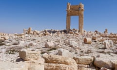 The remains of the ancient Temple of Bel