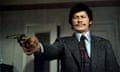 1974, DEATH WISH<br>Charles Bronson gets his own back while maintaining his impasssive visage in a still from the film Death Wish (1974), directed By Michael Winner.