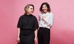 Corin Tucker, left, and Carrie Brownstein of Sleater-Kinney.