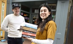 Sapphire Bates outside Book Bodega in Ramsgate, Kent