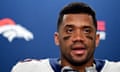 Denver Broncos quarterback Russell Wilson will be relegated to the role of backup to Jarrett Stidham on Sunday against the Los Angeles Chargers.