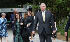 Prince Andrew and Amanda Thirsk