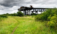 Remains of a petroleum jetty at Canvey Wick