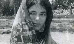 Rachel Ansari in India in the 1970s