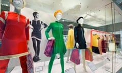 “Mary Quant” Exhibition At The V&amp;A - Photocall<br>LONDON, ENGLAND - APRIL 03: A general view of the ‘Mary Quant’ exhibition, sponsored by King’s Road, at the Victoria &amp; Albert Museum from April 6 2019 to 16 February 2020, on April 3, 2019 in London, England. (Photo by Nicky J Sims/Getty Images)