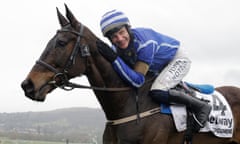 Paul Townend celebrates victory on Energumene