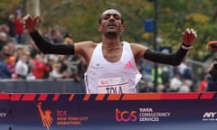 Tamirat Tola was the men’s marathon world champion in 2022