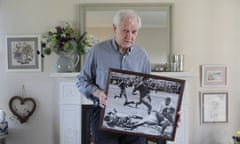 Maurice Richards<br>Ex Wales Rugby Union Player and Rugby LEague Player Maurice Richards at Home.