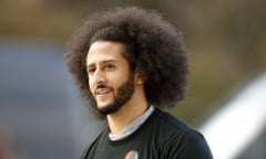 FILE - In this Nov. 16, 2019, file photo, free agent quarterback Colin Kaepernick arrives for a workout for NFL football scouts and media in Riverdale, Ga. Kaepernick’s publishing company is putting out a collection of 30 essays over the next four weeks about abolition, police and prisons. The project is titled: “Abolition For the People: The Movement For A Future Without Policing &amp; Prisons.” Kaepernick envisioned and curated this project following the deaths of George Floyd and Breonna Taylor. (AP Photo/Todd Kirkland, File)