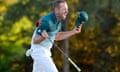 ***BESTPIX*** The Masters - Final Round<br>AUGUSTA, GA - APRIL 09:  Sergio Garcia of Spain celebrates after defeating Justin Rose (not pictured) of England on the first playoff hole during the final round of the 2017 Masters Tournament at Augusta National Golf Club on April 9, 2017 in Augusta, Georgia.  (Photo by Harry How/Getty Images) ***BESTPIX***