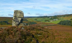 Head Stone on moor, Hallam Moors, near Sheffield