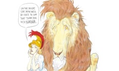 Chris Riddell ‘Narnia’ Drawing Europe Together: Forty-five Illustrators, One Europe with a foreword by Axel Scheffler is published by Pan Macmillan