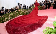 Stepping it up … Cardi B at the Met Gala.