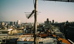 The rooftops of the city.