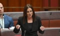 Senator Jacqui Lambie makes a statement about Australian war crimes in the Senate