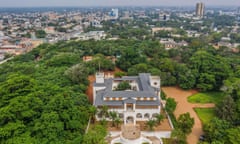 An aerial view of Lome, capital of Togo, a new member of the Commonwealth.