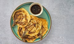 Tortang talong aubergine omelettes