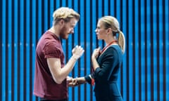 Perennially topical … Measure for Measure, with Jack Lowden and Hayley Atwell, at Donmar Warehouse, London.