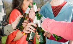 Teens with beer bottles --- Image by © Image Source/Corbis
youth gstock teenagers young people youth girls boys drinking alcohol beer