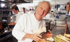 Michel Roux at the Waterside Inn, 2002.