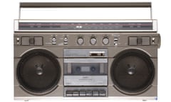 1980s boombox.