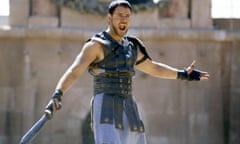 Resurrected … Russell Crowe as Maximus in Gladiator. GLADIATOR<br>RUSSELL CROWE Character(s): Maximus Film ‘GLADIATOR’ (2000) Directed By RIDLEY SCOTT 01 May 2000 SSD13817 Allstar Collection/DREAMWORKS **WARNING** This photograph can only be reproduced by publications in conjunction with the promotion of the above film. For Editorial Use Only.