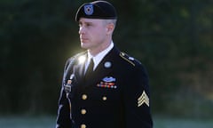 Army Sgt. Bowe Bergdahl arrives for a pretrial hearing at Fort Bragg, N.C., Jan. 12, 2016. A federal judge on Tuesday, July 25, 2023, vacated the military conviction of Bergdahl, a former U.S. Army soldier who pleaded guilty to desertion after he left his post and was captured in Afghanistan and tortured by the Taliban.