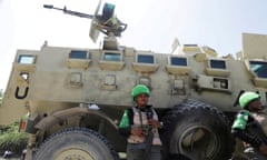 African Union peacekeepers provide security during the Somali presidential elections, in Mogadishu in May 2022